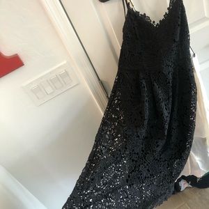 Black Lace Dress